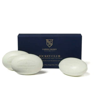Caswell Massey Heritage Jockey Club 3 Bar Soap Set - Picture 1 of 1