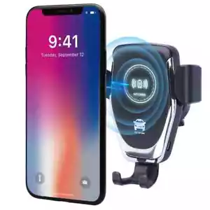 Cargador Manos Libres Touch para Auto Coche Carga Rapida para iPhone Samsung LG - Picture 1 of 13