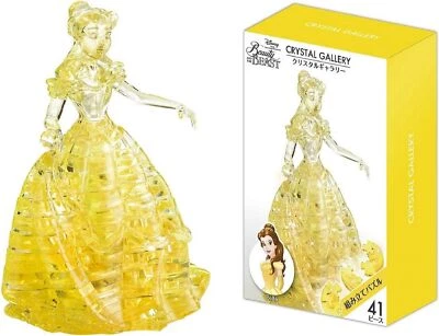 New Hanayama 41 Pieces Crystal Gallery Beauty and the Beast Belle from Japan - Image 1 of 3