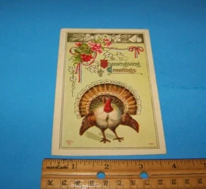 Vintage Embossed Postcard   "Thanksgiving Greetings"  - Picture 1 of 2