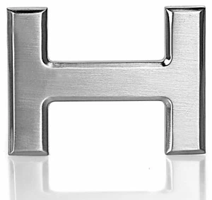 Belt buckle buckle chrome H 40 mm for changeable belt reversing belt clasp  - Picture 1 of 2