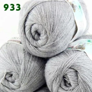 Sale 3 Skeins x 50g LACE Soft Acrylic Wool Cashmere Shawl Hand Knitting Yarn 933 - Picture 1 of 5