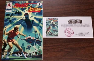 Magnus Robot Fighter / Nexus (1994) #1 SIGNED Bob Layton with Notarized WOS - Picture 1 of 5