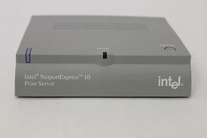 INTEL 730003-003 NETPORTEXPRESS 10 PRINT SERVER WITH AC ADAPTER - Picture 1 of 3