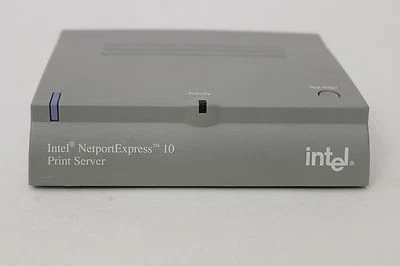 INTEL 730003-003 NETPORTEXPRESS 10 PRINT SERVER WITH AC ADAPTER - Image 1 of 3