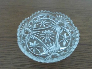 Plato de vidrio 14 cm retro - Imagen 1 de 2