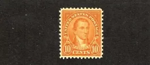 1926-8 U.S. Classic 10c Org MONROE p.11 x 10 1/2 Rotary Sc#642 M/H/OG - Picture 1 of 1