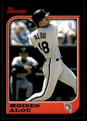 1997 Bowman #235 Moises Alou Florida Marlins - Image 1 of 2