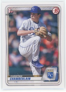 CHRISTIAN CHAMBERLAIN 2020 BOWMAN DRAFT 1ST #BD84 QTY