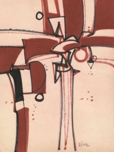 Antonio Vidal Zeichnung. Gemischt auf Papier Zeitgenössische Kunst.  - Bild 1 von 7