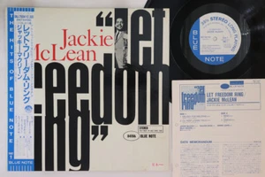 LP JACKIE MCLEAN Let Freedom Ring BNJ71014PROM BLUE NOTE JAPAN OBI PROMO - Picture 1 of 1