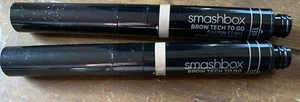 2 Smashbox Brow Tech To Go Eyebrow Pencil Damaged New Taupe - Picture 1 of 1