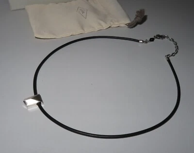 FOSSIL  Herrenhalskette Herrenkette Geometric Pendant JF02689040 Edelstahl NEU - Bild 1 von 4