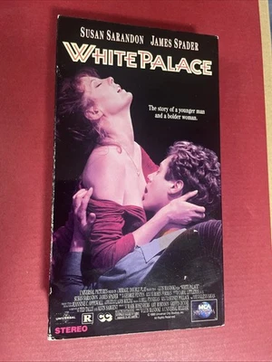 White Palace 1991 VHS Tape James Spader, Susan Sarandon Classic Movie Film Rare - Image 1 of 3