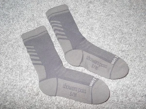 SHOWER PASS MENS SMALL/MEDIUM WATERPROOF CREW SOCKS - Picture 1 of 2