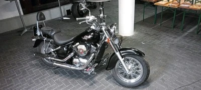 Kawasaki VN 800 Classic, schwarz matt - Bild 1 von 4