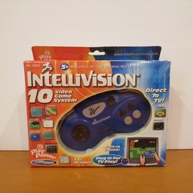 Intellivision 10 Retro Video Game System TV Power Plug in Play NEW in BOX