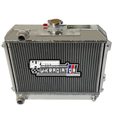 Radiador de aluminio para Toyota Corolla TE21 TE27 TE28 1971-1974 1972 2TC/2TG 1,6 L Foto 1 de 4