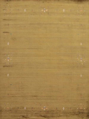 Tribal Square Area Rug 8x8 Hand-knotted Wool Perfect for Any Decor Style - Image 1 of 4