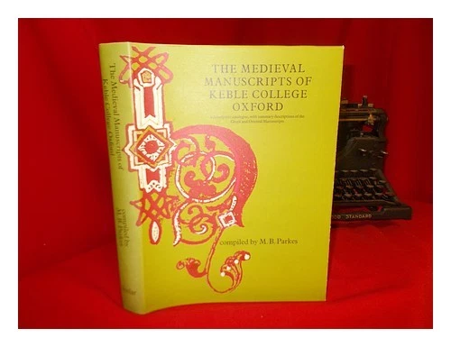 PARKES, M. B. (MALCOLM BECKWITH) The medieval manuscripts of Keble College, Oxfo - Image 1 of 1