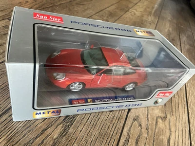 SUN STAR PORSCHE 996 1/18  Metal Die-cast - Image 1 of 3