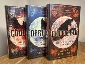 Godblind Trilogy by Anna Stephens SIGNED NUMBERED UK 3 Vol HB Set HarperVoyager - Bild 1 von 13