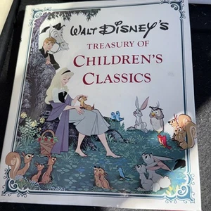 WALT DISNEY'S TREASURY OF CHILDREN'S CLASSICS Abrams 1978 White Cover MINT - Bild 1 von 3