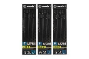 Matrix MXC-2 Pole Rigs 15cm Vorfach Haken Stippen Einzelhaken Rigs  - Bild 1 von 24