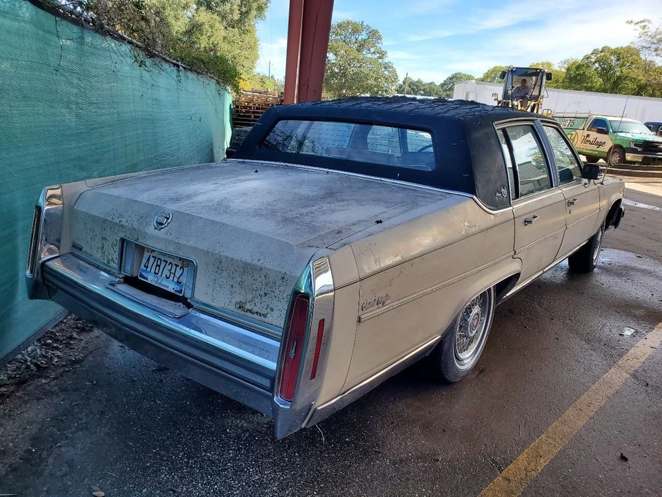 Cadillac Fleetwood Brougham d'Elegance 1986 1987 1988 1989 1990 vidrio trasero OEM Foto 1 de 4