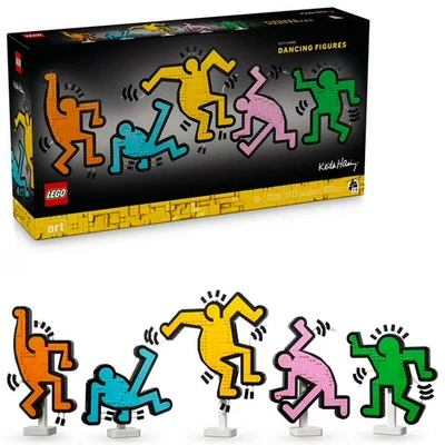 LEGO Art Keith Haring – Dancing Figures - 31216 Adults Urban Street Pop Graffiti - Image 1 of 4