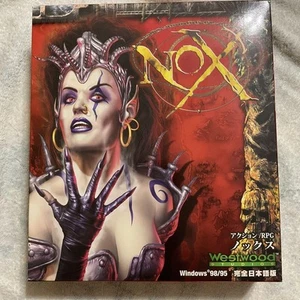 Nox Versión Japonesa Juego Completo PC Caja Set Estado Coleccionista - Imagen 1 de 8
