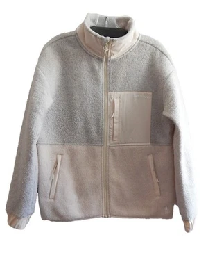 Smartwool Jacket Womens Medium Full Zip Gray Two tone Wool Fleece Outdoor - Image 1 of 4