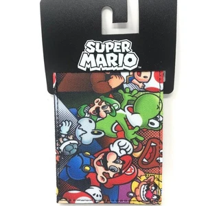 Nintendo Super Mario Bifold Canvas Wallet - Picture 1 of 4