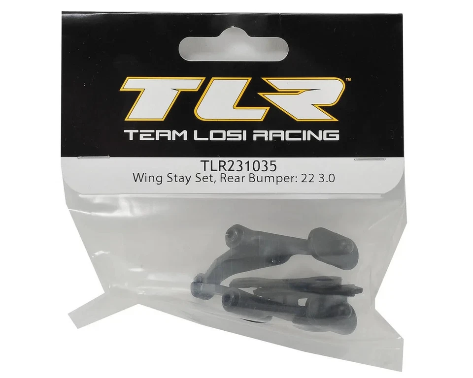 TLR231035 Team Losi Racing 22 3.0 Wing Stay Set & Rear Bumper BoxA7 - Image 1 of 1