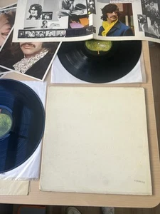 Beatles White Album 1968 US Press 2LP 🍏Apple OG Serial #A1890394 +Cards +Poster - Picture 1 of 19