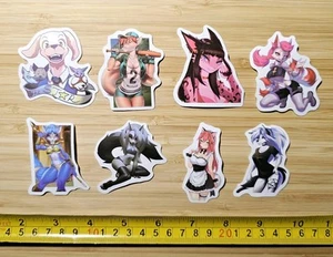 LOT D'AUTOCOLLANTS SEXY HOT FURRY FURRIES FURRYS ANIME DÉCOLLETÉ BUTIN S85 AUTOCOLLANTS - Photo 1 sur 1