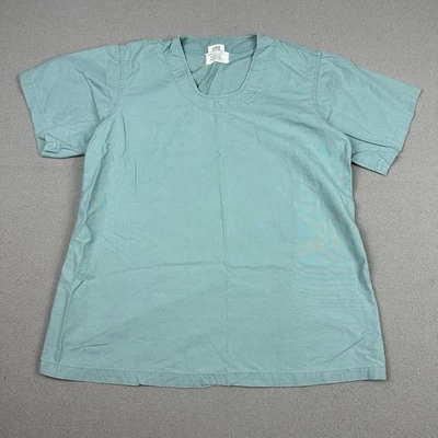 Vintage 50s Operating Surgical Shirt Green Hospital Uniform Top 1957 Mens Medium - Image 1 of 4