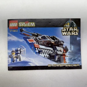 *Nice* LEGO Star Wars 1999 Snowspeeder 7130 Hoth Instruction Manual - Picture 1 of 13