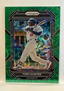 2023 Panini Prizm Torii Hunter Minnesota Twins #204 Green Scope #/75 - Picture 1 of 2