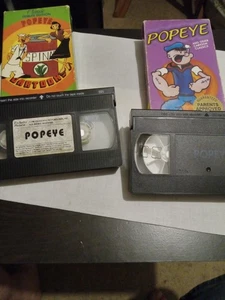 2 Popeye Vhs Tapes - Bild 1 von 10