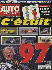 AUTO HEBDO Nr. 1117 vom 24. Dezember 1997 PARIS DAKAR PANIS BILAN F1 97 CONTINENTAL - Bild 1 von 1