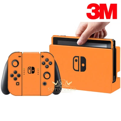 Recubrimiento cepillado de fibra de carbono SopiGuard 3M Avery envoltura completa para Nintendo Switch Foto 1 de 4