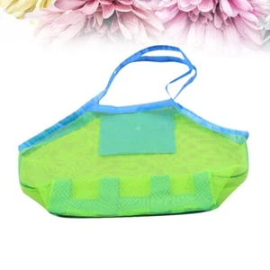 Outdoor Children's Toy Storage Bag Mesh Bags for Beach Sand Toys - Picture 1 of 11