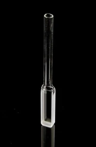 Quartz Cuvette with Quartz to Pyrex Graded Seal Tube, Cuvettes, Quartz Cells,5MM - Picture 1 of 2