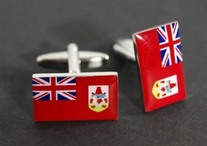 Manschettenknöpfe Flagge Bermudas - 18 x 12 mm - Bild 1 von 1