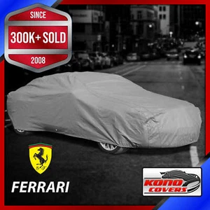 FERRARI [OUTDOOR] CAR COVER ?? 100% Waterproof ?? 100% All-Weather ?CUSTOM?FIT - Picture 1 of 12