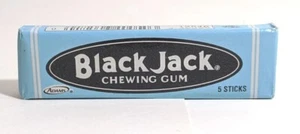 Vintage Adams Black Jack Chewing Gum Full 5-Stick Pack Unopened 2005 - Picture 1 of 6