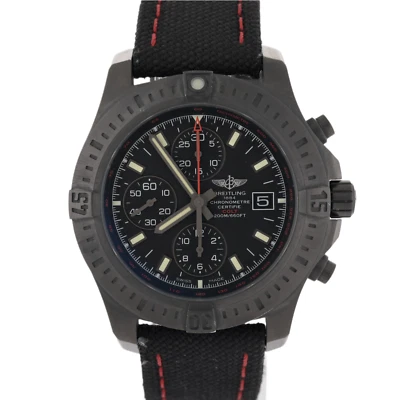 Breitling Colt Chrono 44 M13388 Limited Edition PVD Schwarz Automatik Herrenuhr - Bild 1 von 4