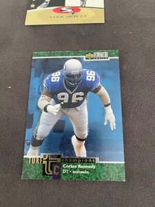 Cortez Kennedy Seattle UD turd champions  football card