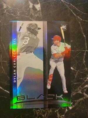 2021 Black #2 Dylan Carlson RC chronicles  - Image 1 of 2